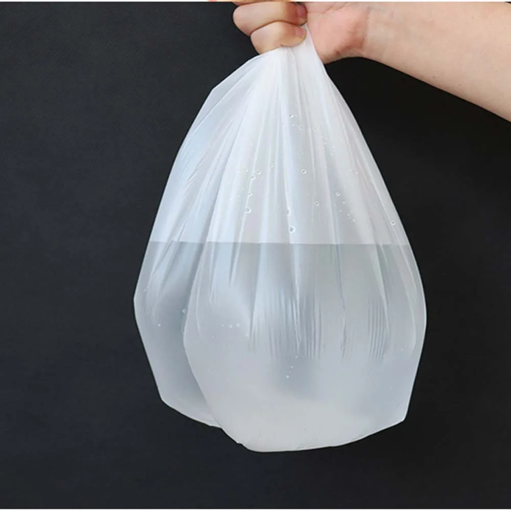 Bolsas de basura biodegradables, papelera ecológica desechable para el hogar y la cocina, 20-100 piezas