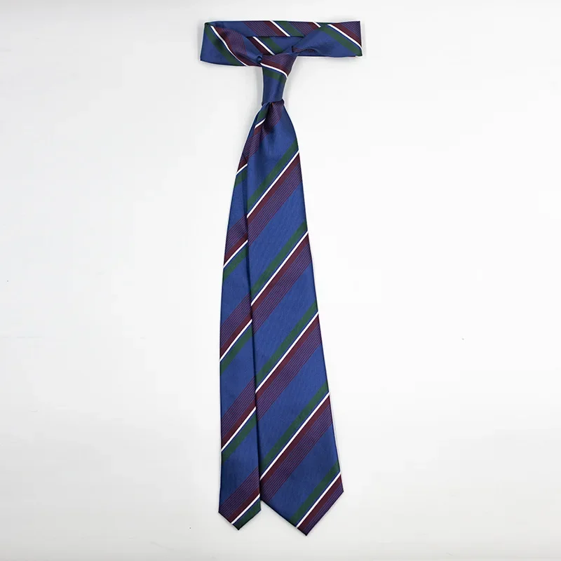 Classic contrasting twill tie, men's Italian style tie, business dress tie in stock