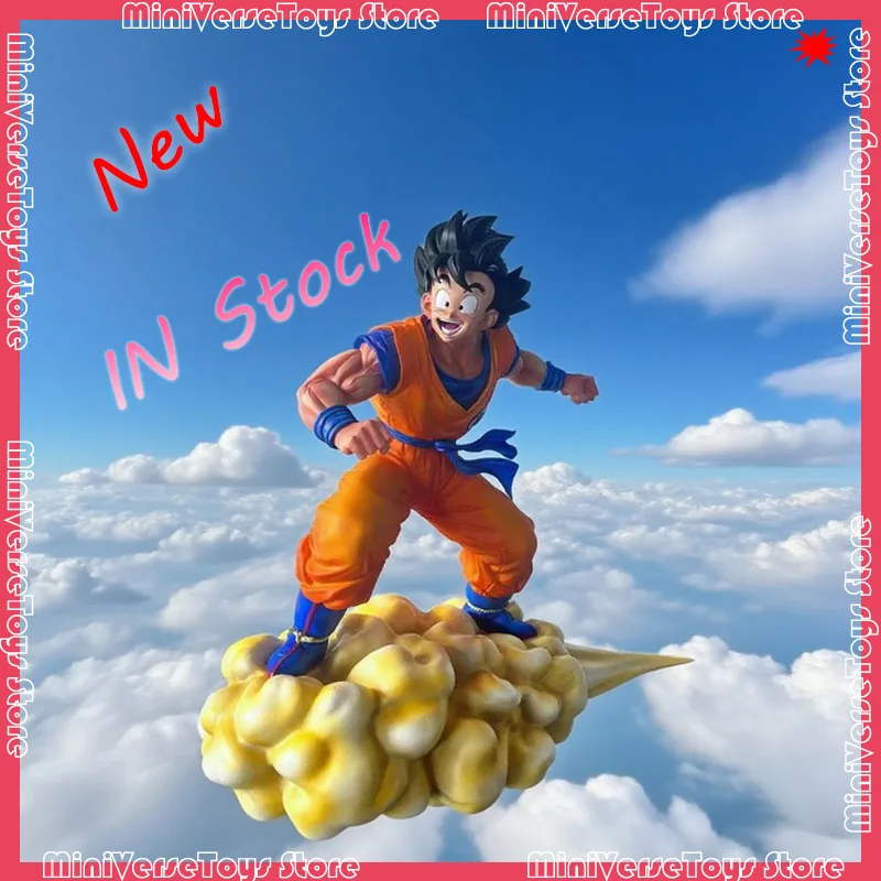 

In Stock 31cm/12.2inch Dragon Ball Z Cloud Goku Figure Super Saiyan Son Goku Action Figures Gk Statue Collection Model Toy Gifts