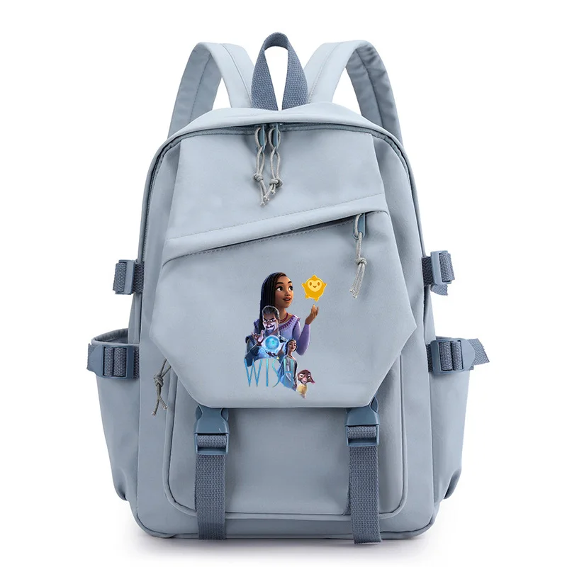 

MINISO New Movie Wish Women Bagpack Teenagers Backpack Kawaii Boys Girls School Book Bags Mochila Escolar