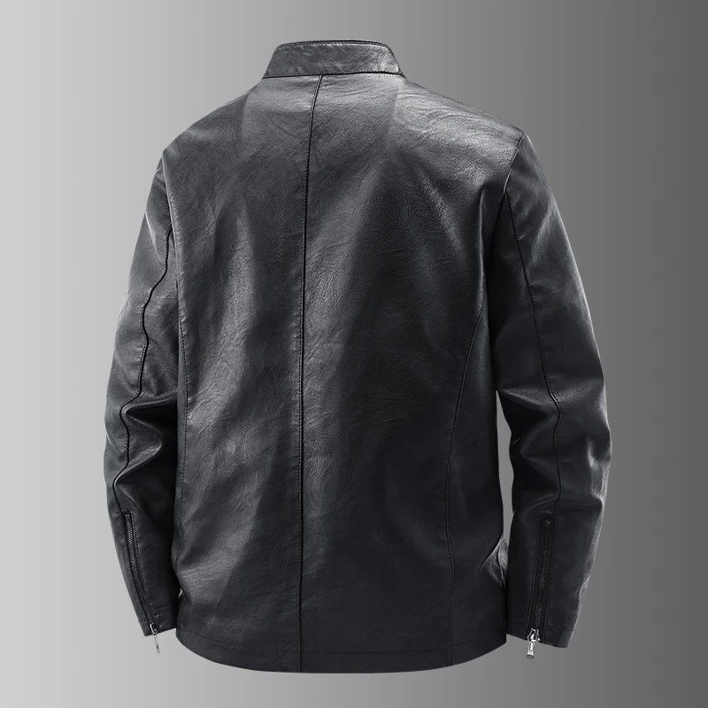 Thumbnail 4 - #41 Trending Mens Leather Coats Right Now