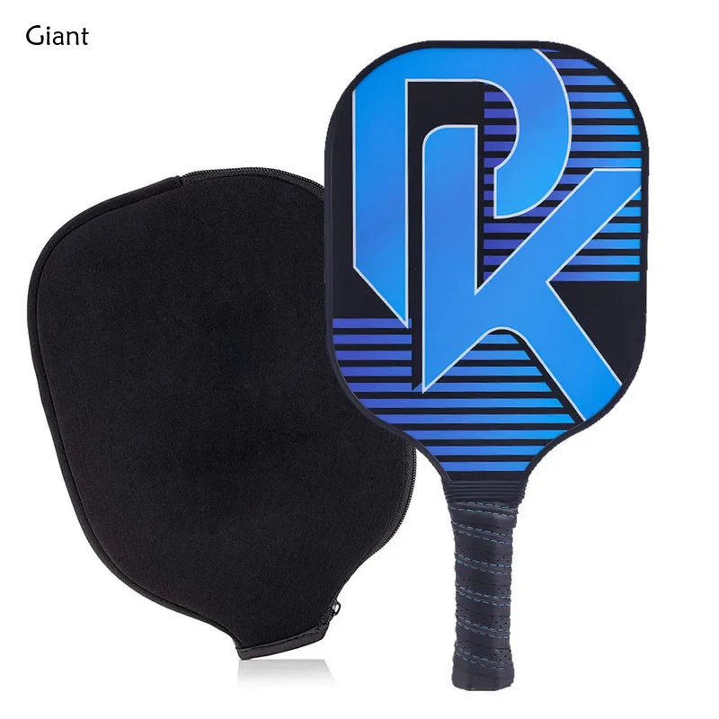 

Pickleball Paddle Fiberglass Single Racket 1 Bag 2 Balls Professional Rackboard Competition Fiberglass PP Honeycomb Core