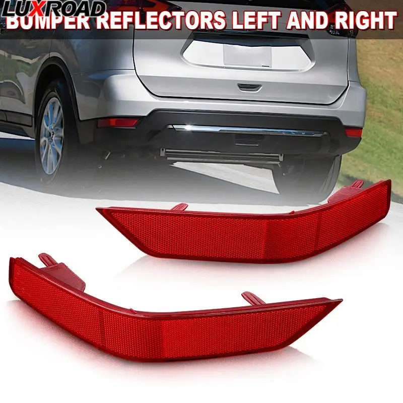 

Car Rear Bumper Fog lamp Tail Brake Reflector Lights For Nissan Rogue X-Trail T32 2017 2018 2019 2020 265606FV0A 265656FV0A