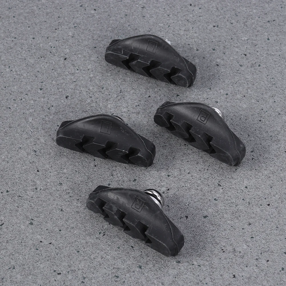 2 Pairs/4pcs Brake Pads for Bicycle C-brake Exercise Bike Bracket Child Fitness