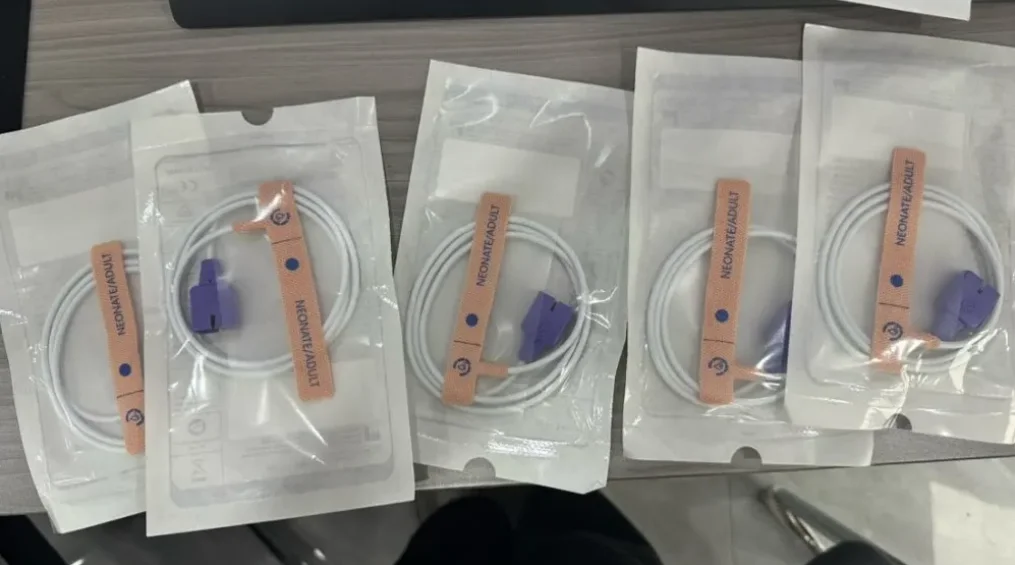 Nellcorr Compatible 9pin Neonate/ Adult Disposable Spo2 Sensor,Adhesive Tape Disposable Oxygen Sensor