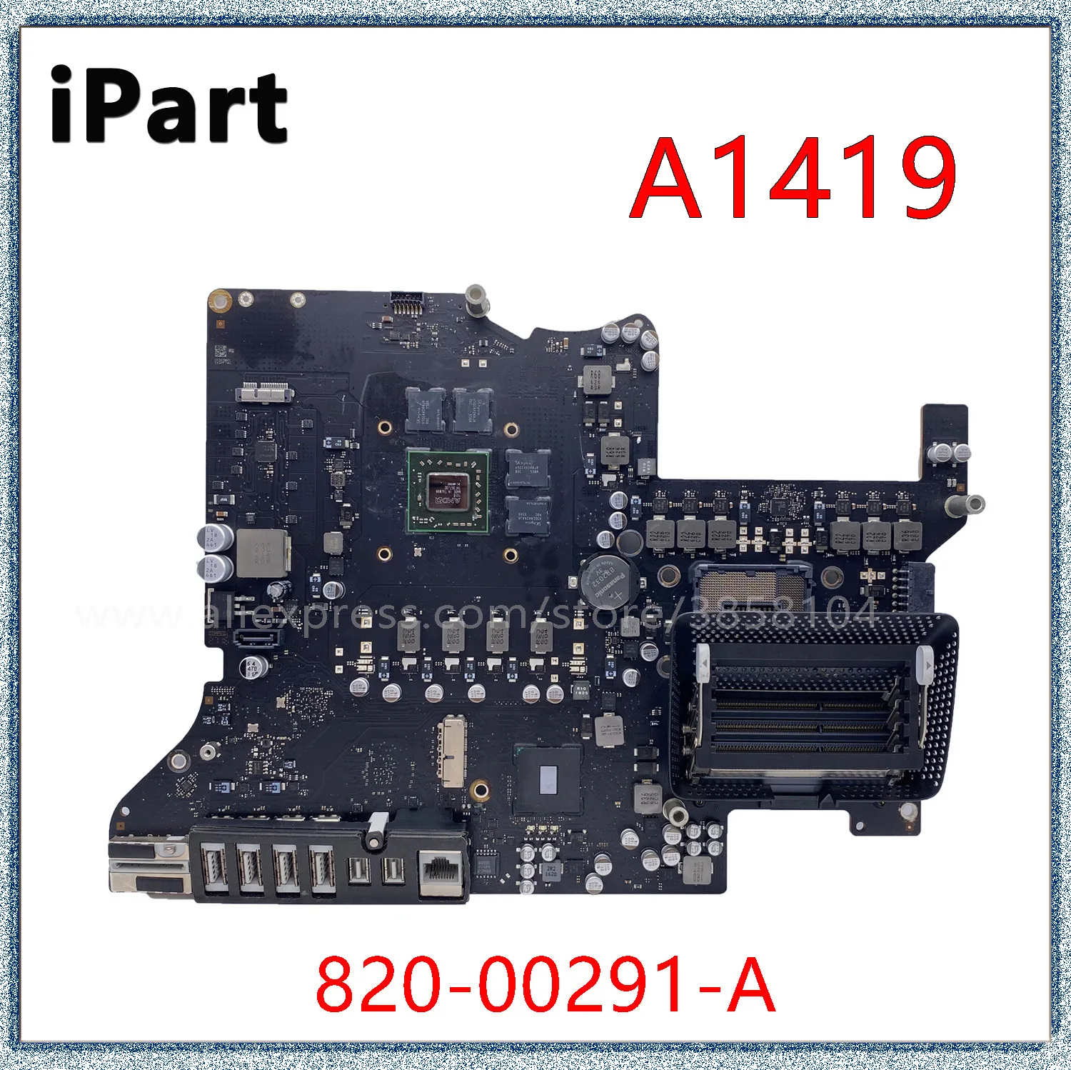 

For IMac 5K A1419 27" MK462LL/A Logic Board Motherboard EMC 2834 Mainboard 820-00291-A 2015