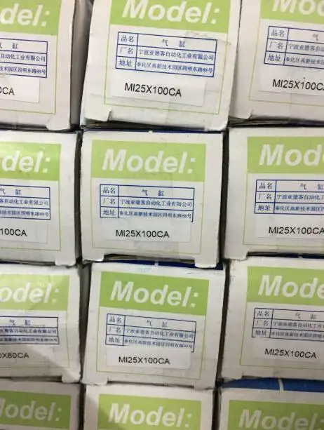 1PCS New AirTAC MI25X100CA  Cylinder