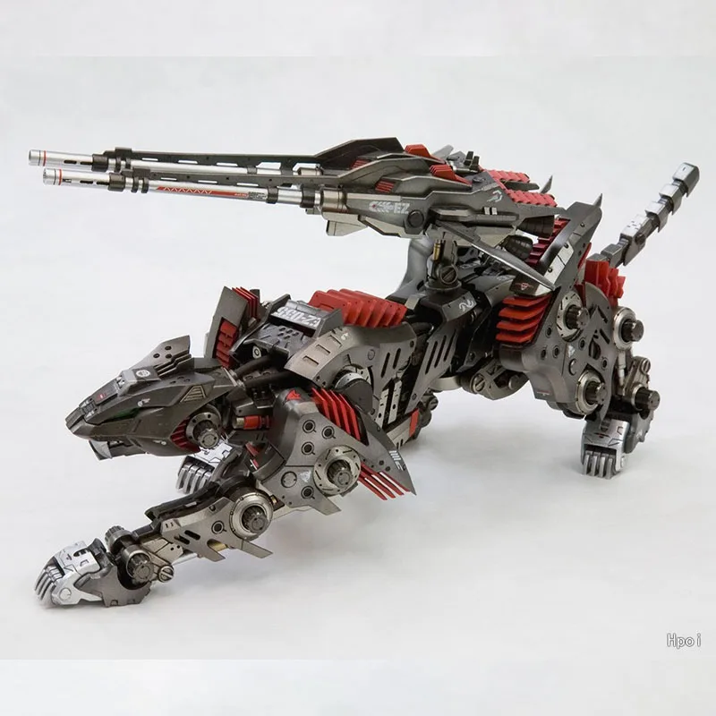 Kotobukiya Kit HMM Zoids Wild 1/72 LIGHTNING SAIX MARKING PLUS VER أنيمي ألعاب تجميع شخصيات الحركة 265 مللي متر في صناديق الرغوة