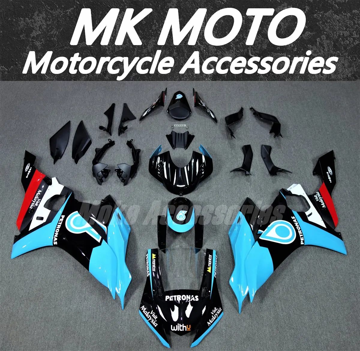 

Fairings Kit Fit For Yzf R6 2017 2018 2019 2020 2021 2022 2023 Bodywork Set High Quality Abs Injection New Black