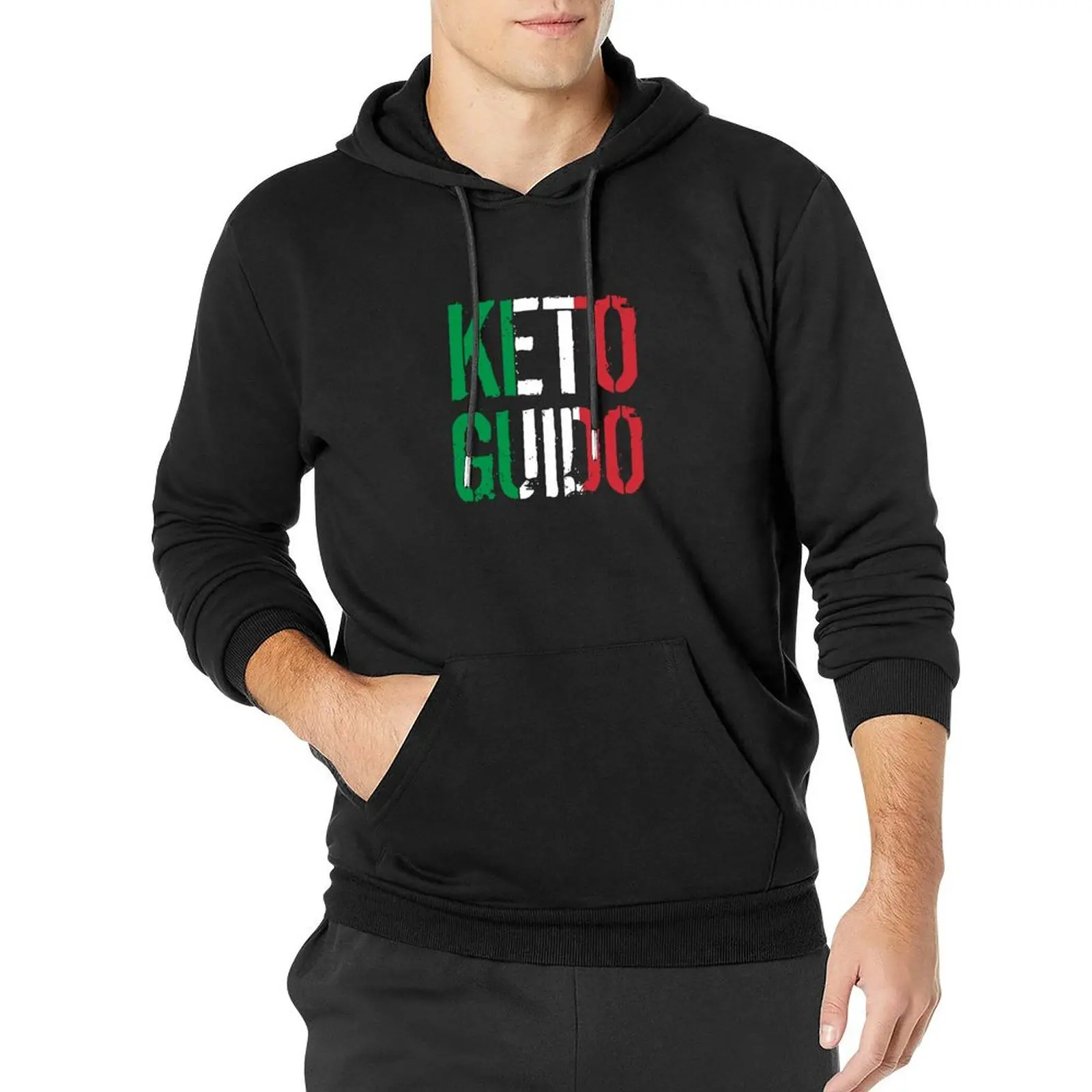 

Keto Guido Funny Italian Keto Diet Pullover Hoodie korean autumn clothes men's hoodies