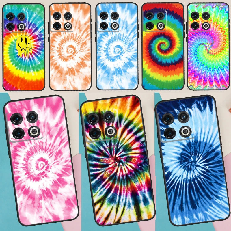 Tie Dye Trippy Silicone Case For Oneplus Ace 10 9 Pro 8T Nord 2 2T N10 20 N100 200 Luxury Soft Cover Coque