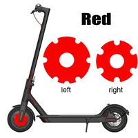 A Pair For Xiaomi M365/1s/Pro Electric Scooter Front Wheel Stickers Protect Reflection Cn Radiation Thunder Xiaomi Home Special