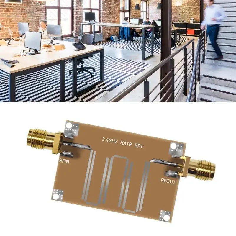 Durable 2.4GHZ Microstrip Bandpass Filter Boards Improve Transmission for TV Antenna Low Noise Amplifier