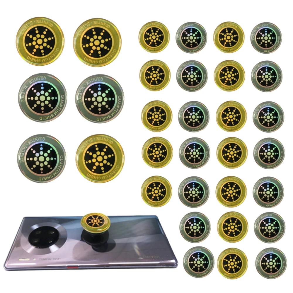 1~10PCS Anti Radiation Quantum Shield EMF Protection Neutralizer Blocker Sticker Scalar Energy Set