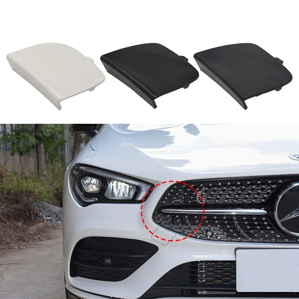 Abschlepp haken abdeckung Kappe passend für Mercedes Cla-Klasse W118 Front stoßstange einfach zu