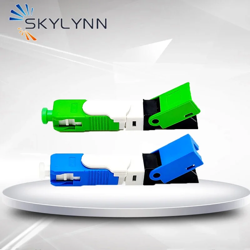 sc-upc-sc-apc高速コネクタ、ftthスペシャル、esc250-sm、シングルファイバー、コールドクイックコネクタ、25db未満