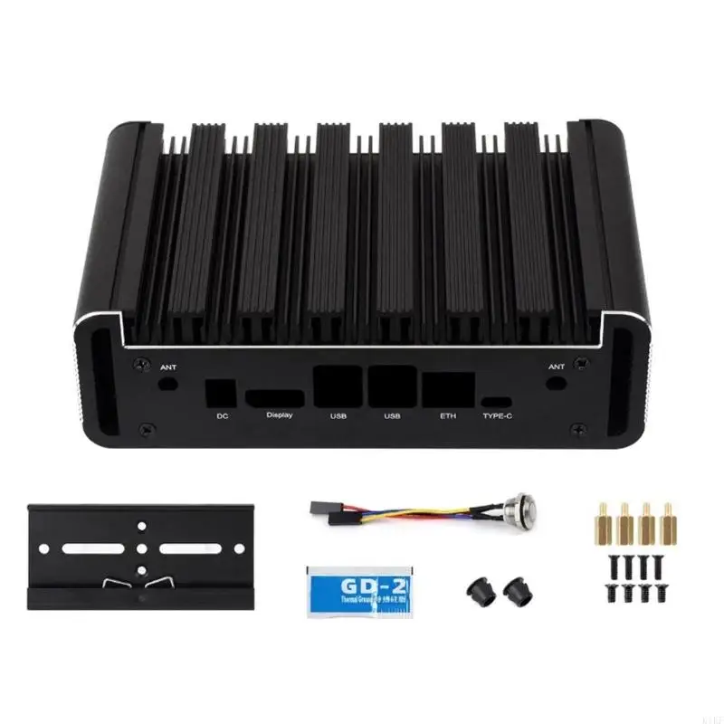 Control Cabinet Installation Enclosure for Orin, Passive Cooling Housing with Front I O Cutout and Thermal Grease K1KF