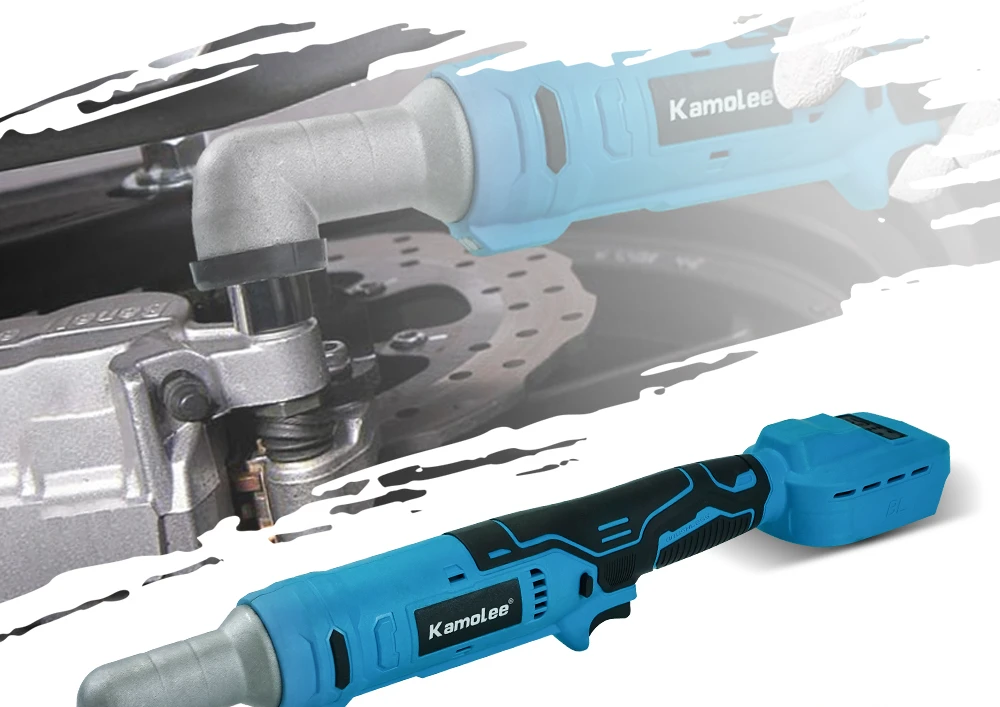 for Kamolee 1000NM Brushless 3/8''(1/2'') Electric Ratchet Wrench Nut Removal Car Repair Electric Tool Suitable