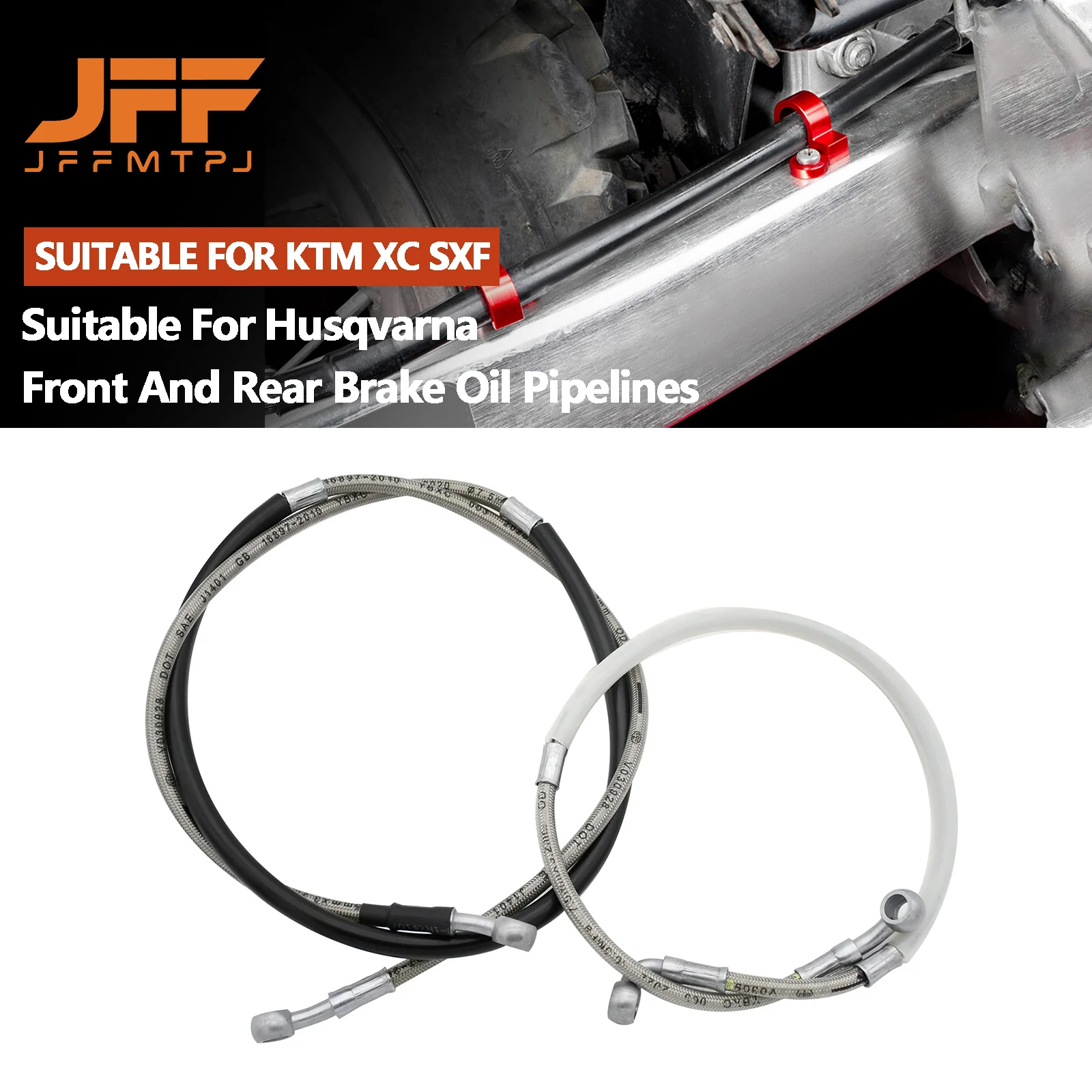 Motorcycle Front And Rear Brake Oil Hose Line For XC SXF KTM SX XCF EXC EXCF 125-530 For Husqvarna TE FC TC TX FX FE 125-501