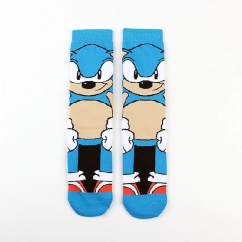 

Soniced Cartoon Pattern Casual Sports Jacquard Socks Cotton Crew Socks for Women Men Couples Trendy Long Streetwear Socks