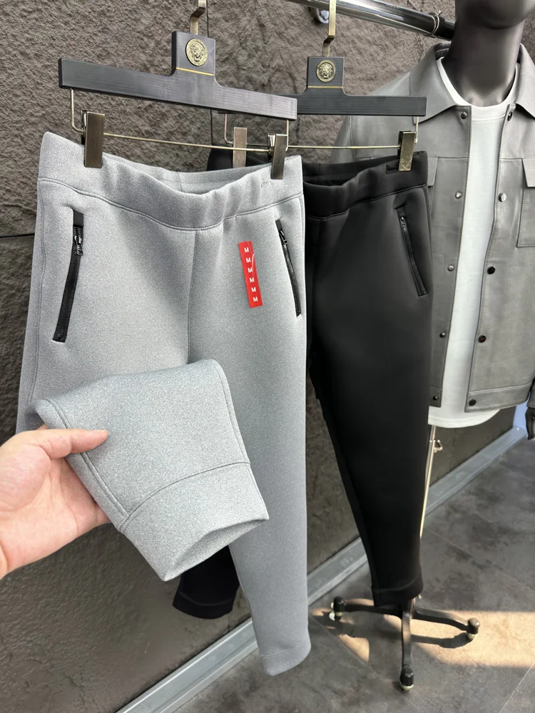 

Svip Cabinet 399 Space Cotton Men's Casual Sweatpants Autumn Winter Faion Comfortable Warm Elastic Cone ape Cuffed Leisur...