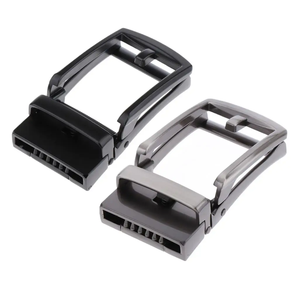 2 مشبك حزام فقط مشبك منزلق أوتوماتيكي للرجال 1.4 بوصة من الجلد #5