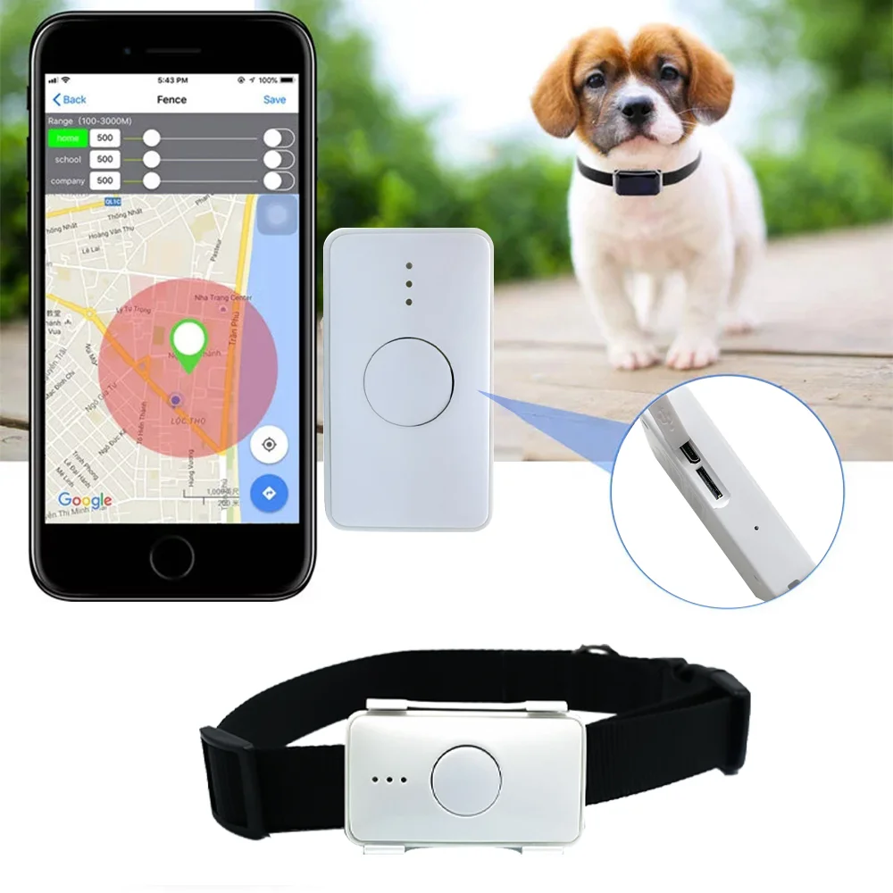 SKYLAB F206 4G Health Monitoring GPS System Fitness Dog Tracker with SOS Alarm Anti-lost trackers