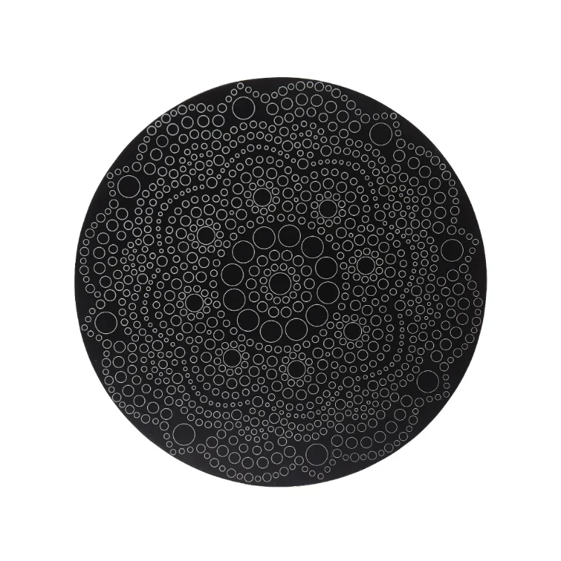 

Best.Hot-Sell!Unpainted Wood Surfaces Circle Plaque, Traditional Mandala, 10".Innovative design.Innovative