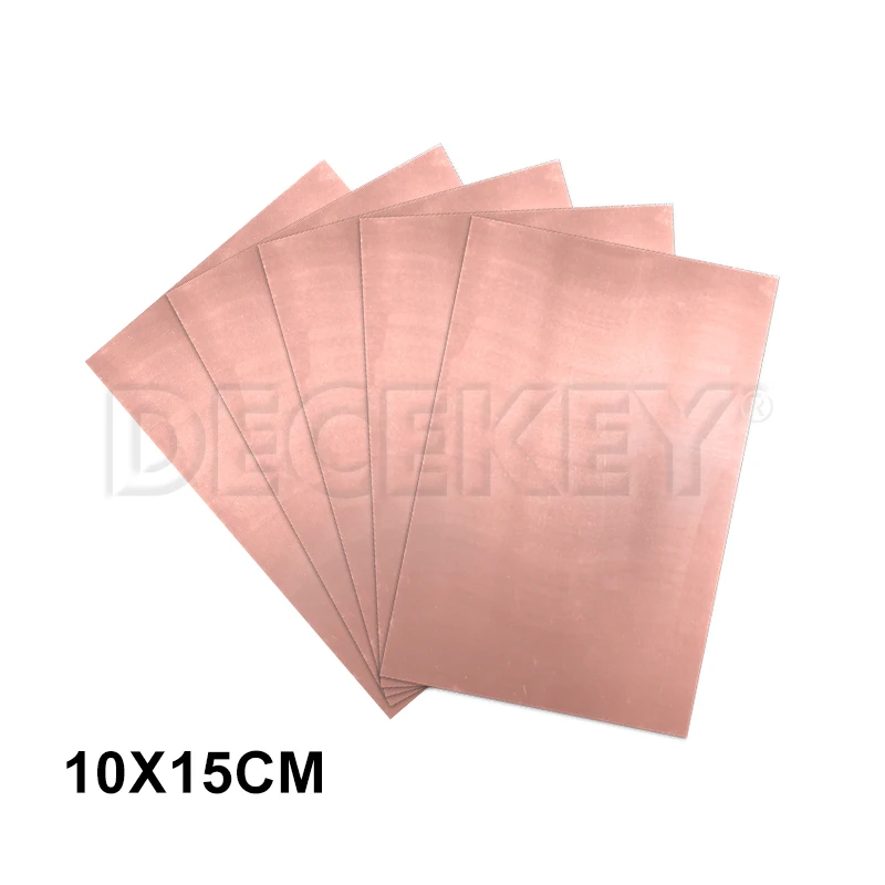 FR4 PCB 5x7cm 10x15cm Single Side Copper Clad Plate DIY PCB Kit Laminate Circuit Board for Arduino