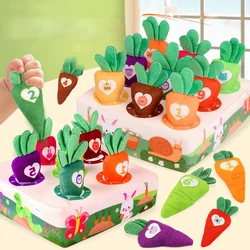 Dog Carrot Doll Plush Toy Encourage Foraging Skills Carrot Toy Vegetable Chew Toy Kids Pull The Carrot Encourages Cat Pet Traini