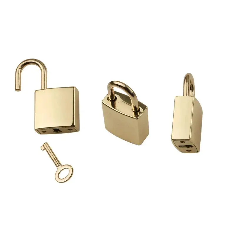 Mini Metal Padlock High Security Anti-Theft Luggage Lock with Keys for Travel Suitcase Locker Backpack Storage