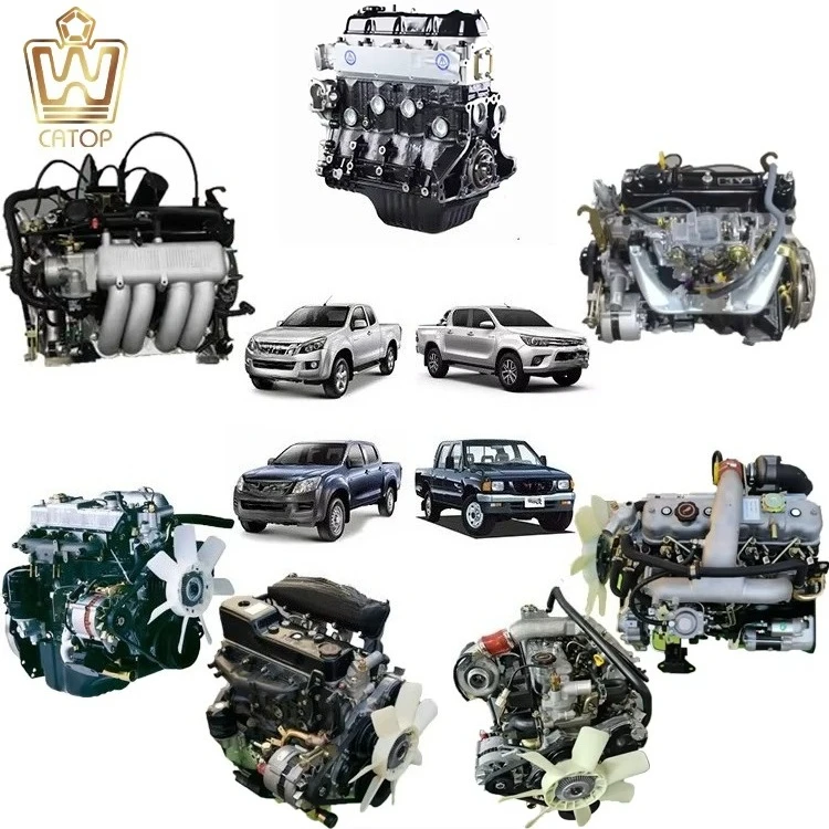 High Quality New Cold Tested HFC4DB1 2C 2D HFC4DB2 2E 1D1 1D2 1.9T/2.0T Diesel Engine Long Block For JAC Refine/M5/T6 T8 Pickup