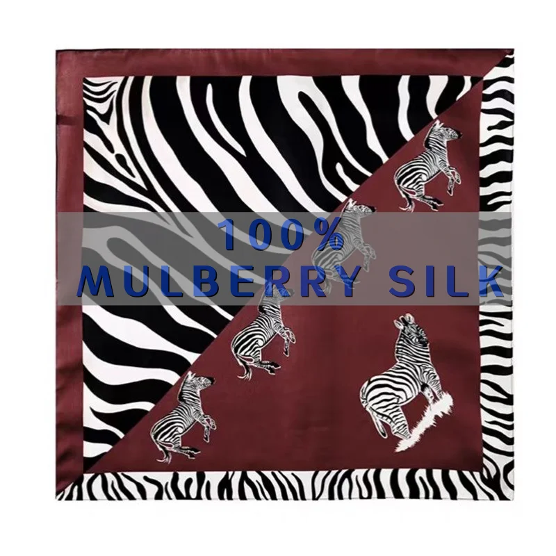 70x70cm-burgundy-zebra-print-100-mulberry-silk-square-scarf-women-neck-bandana-retro-animal-pattern-hair-bag-wrap-fashion-gift