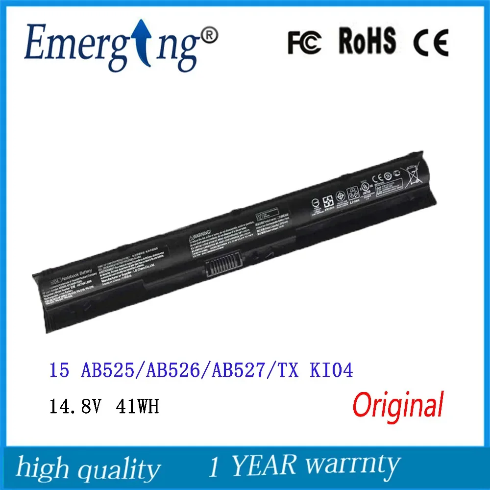 

14.8V 41Wh New Original Laptop Battery for HP Pavilion 15 Gaming NB 14 15 KI04 TPN-Q158 Q159 Q160 Q161 Q162 WASD