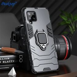 Shockproof Armor Case for Samsung A12 A42 A32 A22 A82 A72 A52S 5G Ring Stand Phone Back Cover for Galaxy M52 M51 M31 M62