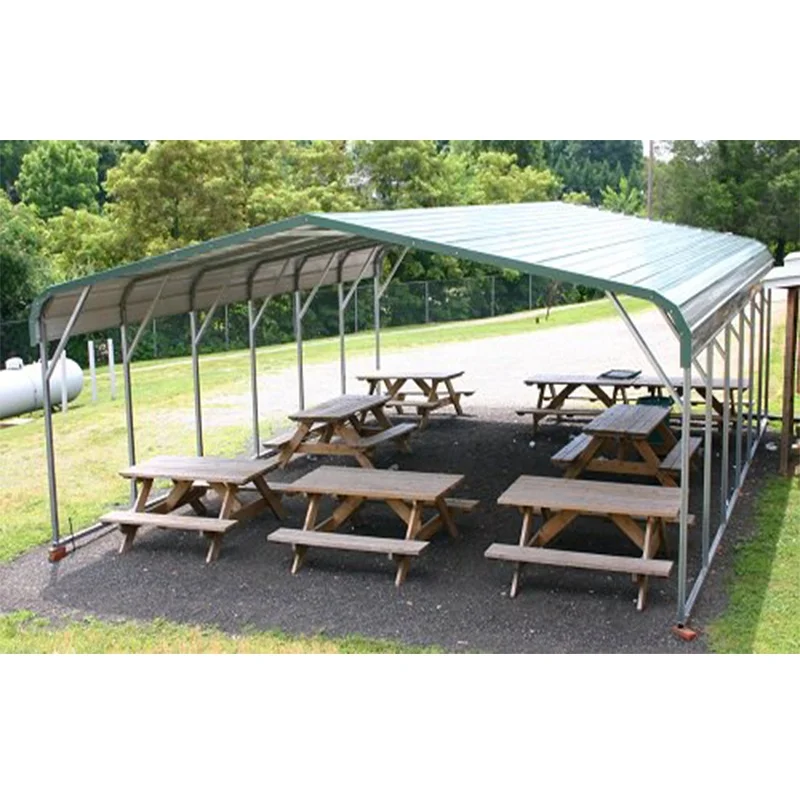 Temporary Triple Wide Tent Awning Carports Car Parking Shades