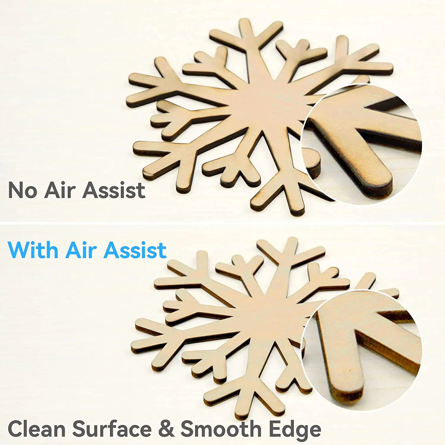 ATOMSTACK Air Pump Set 10-30 L/Min for A10 X7 S10 Pro Laser Engraver Air Assist Kit Accessories 2m Pipe Edge Cleaner Smoother