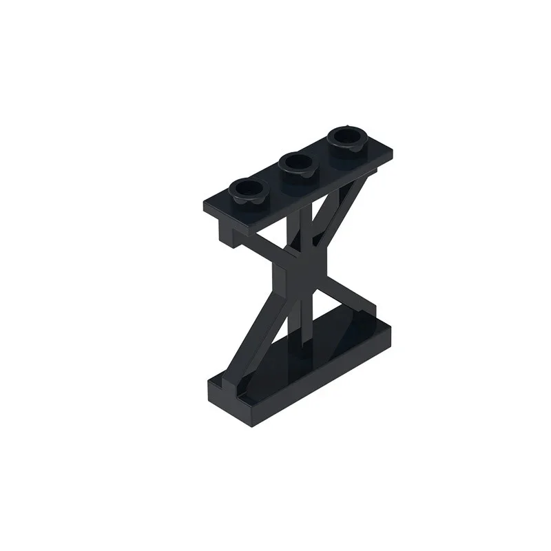 MOC 10PCS M-รูป 19121W 1x3x2 ชิ้นส่วนอาคารชุดรั้วประดับบ้านอิฐไอเดียของเล่นเด็กของขวัญวันเกิดเด็ก