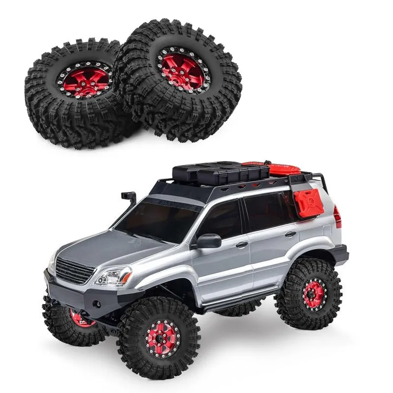 

D381 For 1.3 Inches RC Car Upgrade Wheels And Tires For 1/18 TRX4M SCX24 FMS Ascent-18 RC Crawler Car Accessories