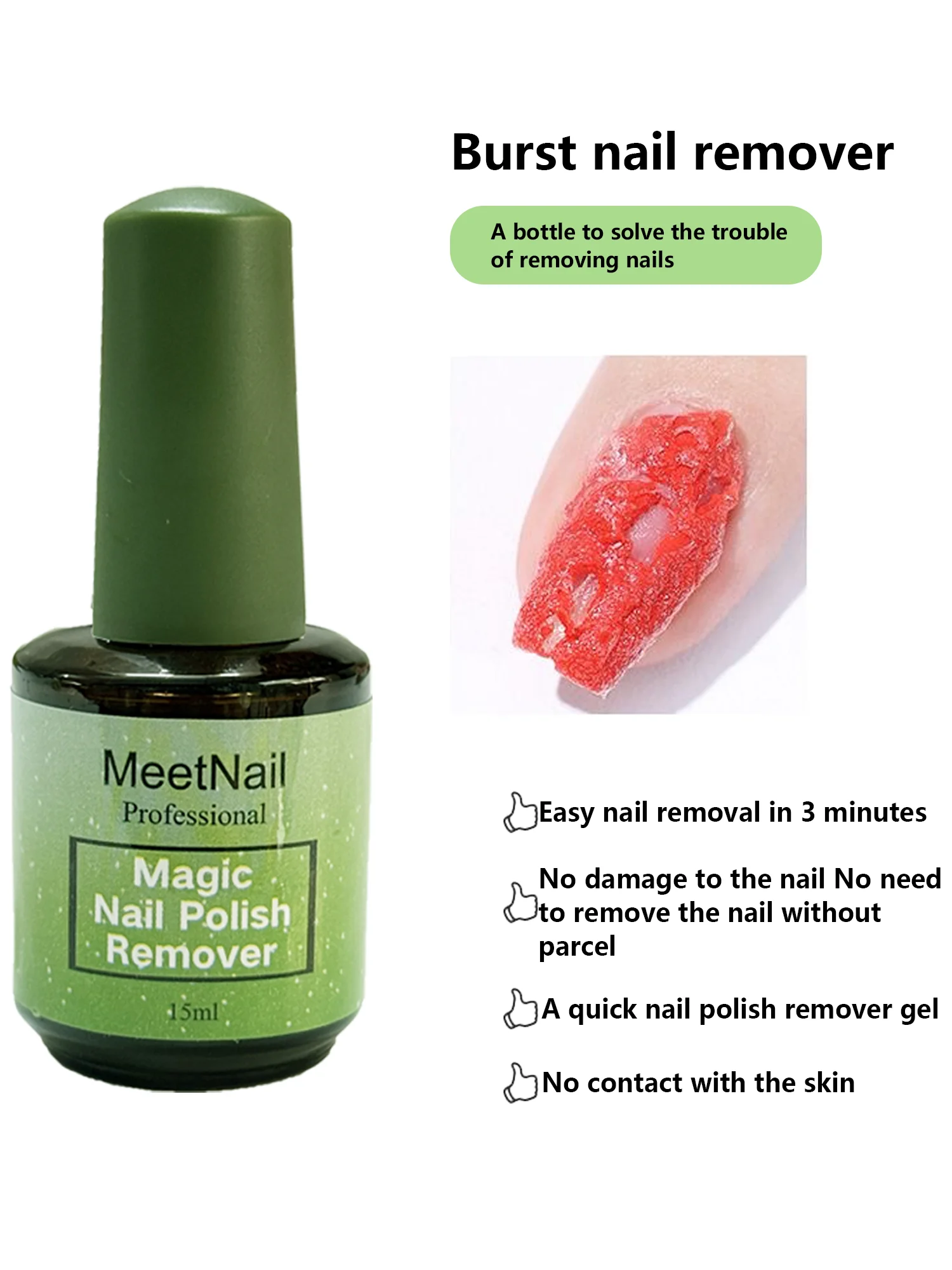 15ML Gel Nail Polish Remover N - đánh giá và giá Gel Nail Polish