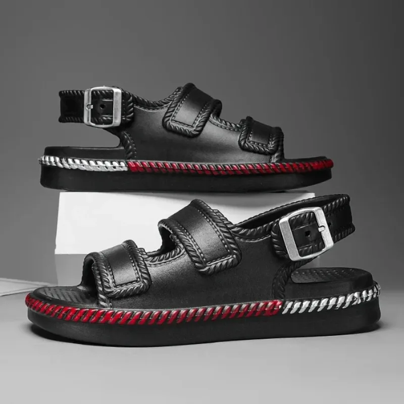 

Outdoor Sandals Slippers Beach Slides Breathable Non-slip Clogs Men Casual Garden Shoes Men Women Outdoor Slippers