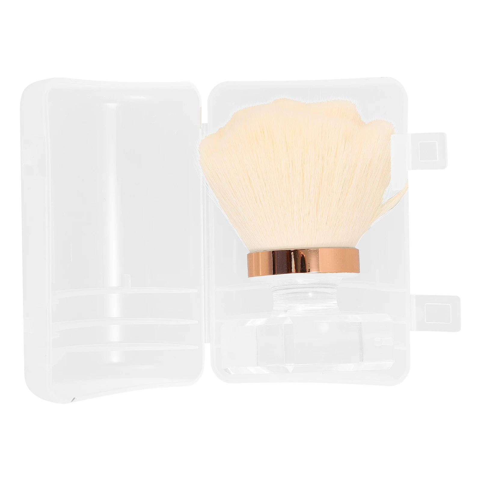 

1Set Nail Brush Applicators Small Sturdy Nail Dust Cleaning Brush for Manicure and Makeup Multi-Use Blush Tool