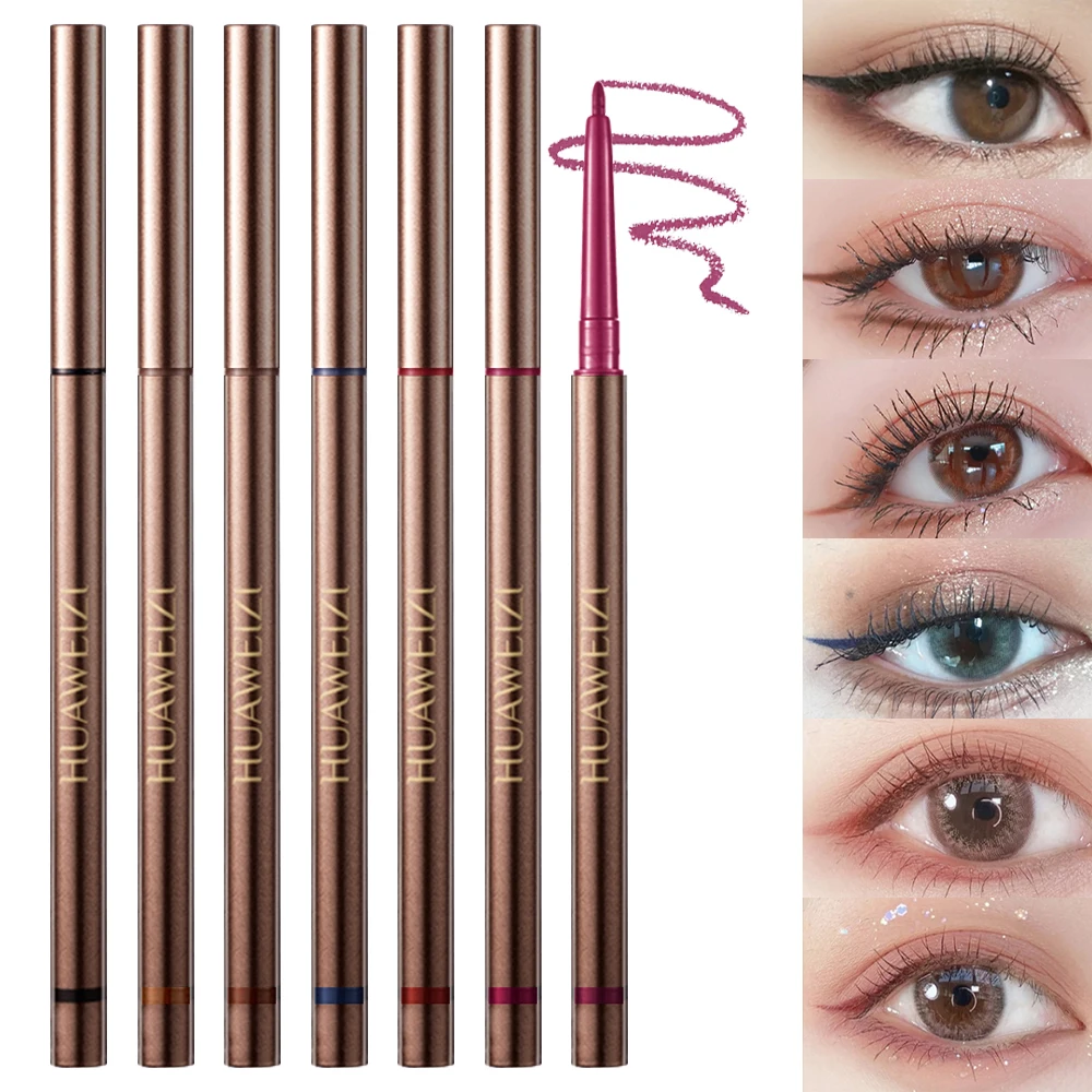 Kleurrijke Eyeliner Pen Ogen Make-Up Blauw Bruin Waterdichte Vloeibare Matte Eyeliners Potlood Eye Liner Shadow Vrouwen Meisje Tyro Cosmetica