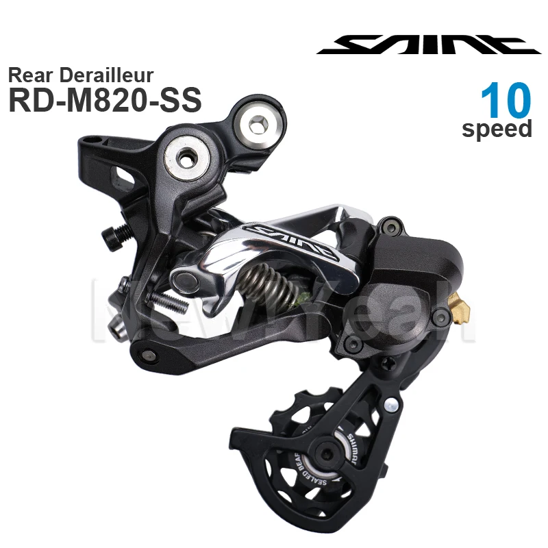 SHIMANO SAINT M820 10v Groupset with Shifter Shift Lever and Rear Derailleur SHIMANO SHADOW RD+10-speed Original parts