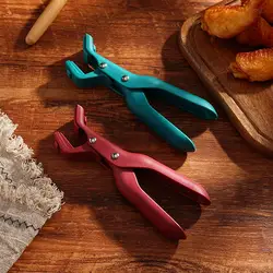 Multi-Purpose Anti-Scald Bowl Holder Clip Solid Color Color Anti 2 Scalding Home Clip Tools Silicone Kitchen