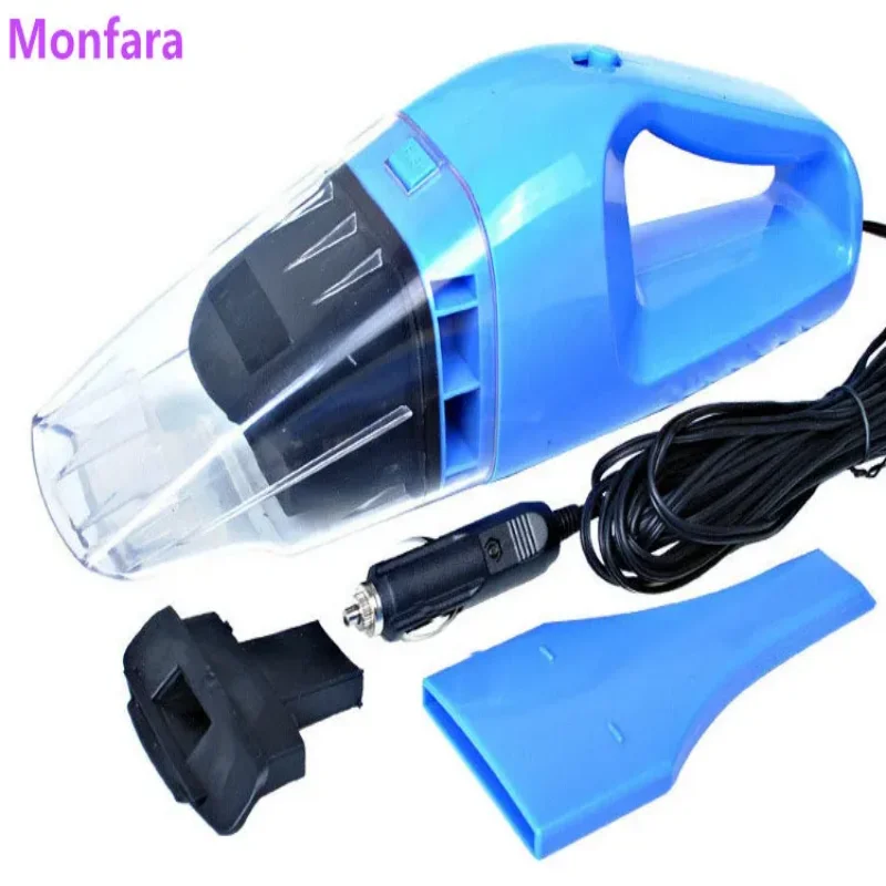 

New Hand Mini Car Vacuum Cleaner 12V 100W Portable Handheld Wet Dry Dual-use Super Suction Dust Cleaner Catcher Collector