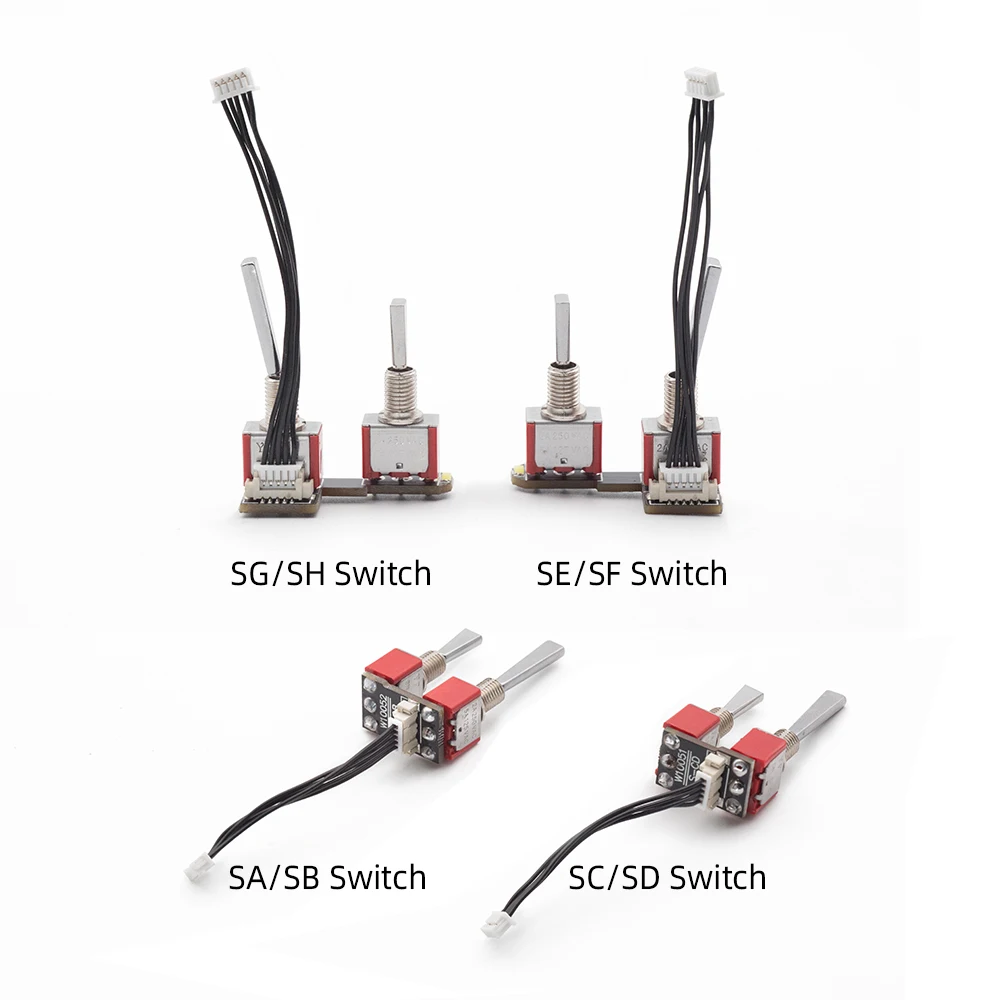 Radioking TX18S JUMPER T18 Radiomaster TX16S Transmitter Toggle Switch 2 3 Positions Reset OpenTX Frsky FlySky RadioLink Futaba