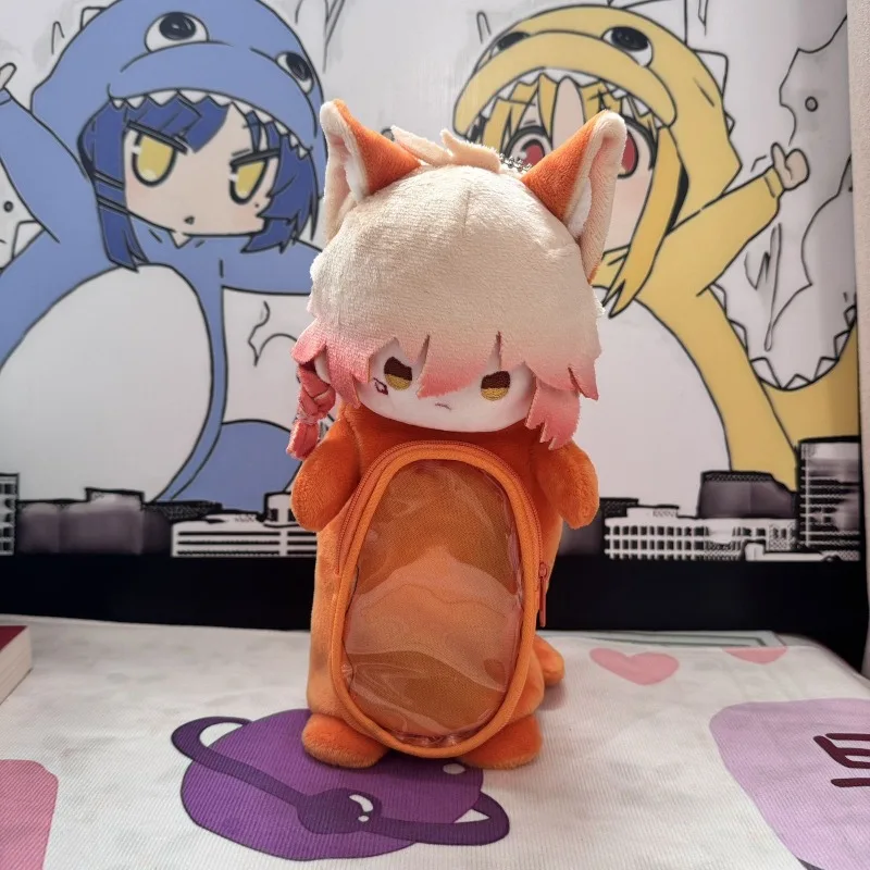 

Presale 9.30 Anime Game Honkai: Star Rail Cos Anaxa Mydei 2025 Cute Plush Pencil Case Transparent Storage Pain Bag Present