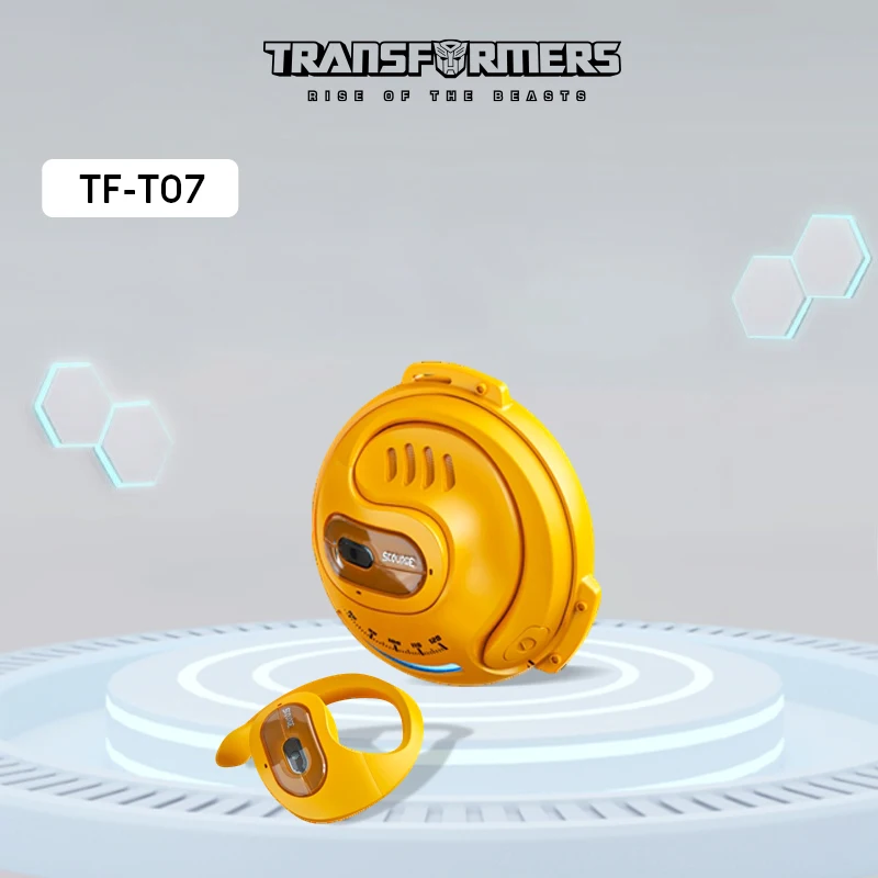 

TRANSFORMERS TF-T07 × X15 Pro Ear Hook Wireless Bluetooth 5.4 Earphones Low Latency Headphones IPX 5 Sport Gaming Earbuds Choice