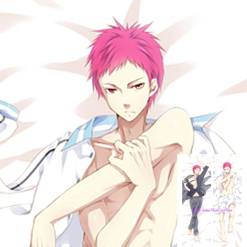 

Dakimakura Anime Seijuro Akashi Double-sided Pillow Cover Print Life-size body pillows cover Adult